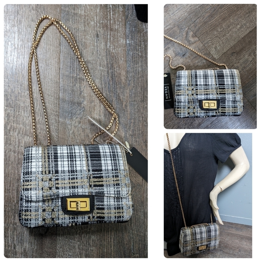 Isabelle Vegan Convertible Sparkle Purse